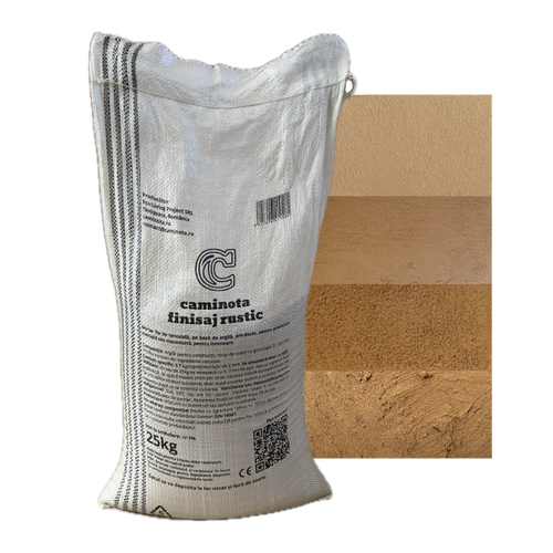 Caminota Finisaj Rustic, sac rafie 25 kg