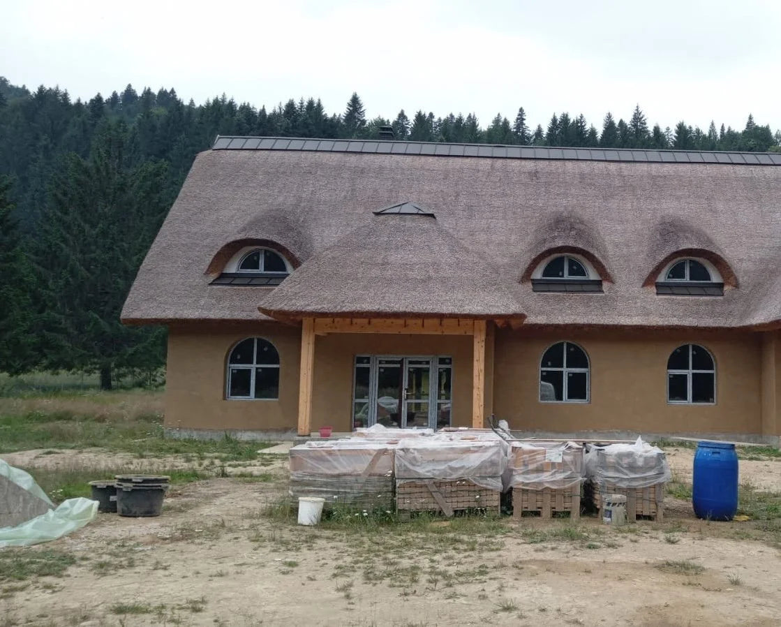 Hempcrete, baloți de paie, Light Straw Clay